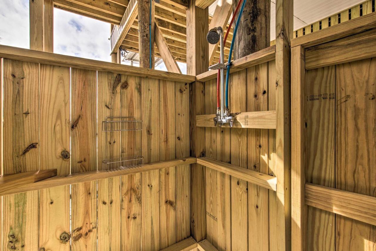 Luxe Stilted Home With Kayaks Walk To Beach Dauphin Island Exterior foto